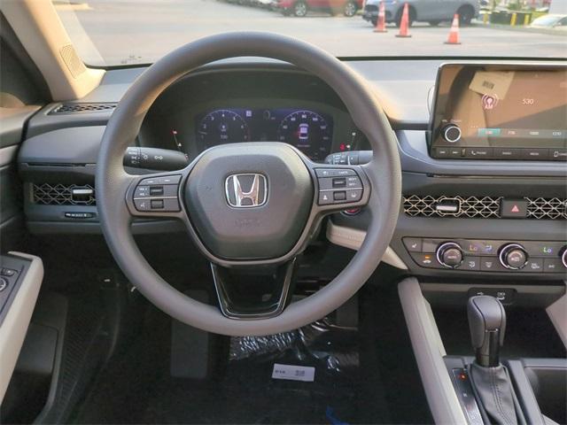 new 2025 Honda Accord car, priced at $30,705