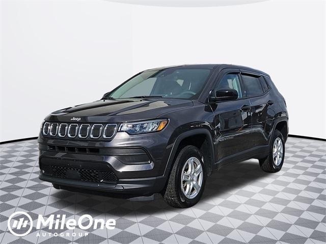 used 2022 Jeep Compass car, priced at $19,500