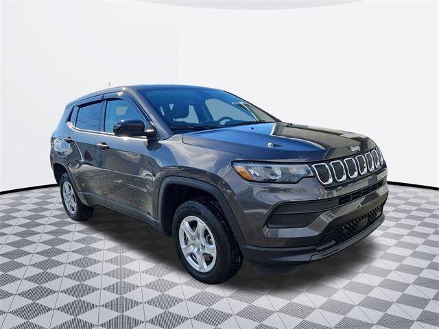 used 2022 Jeep Compass car, priced at $19,500