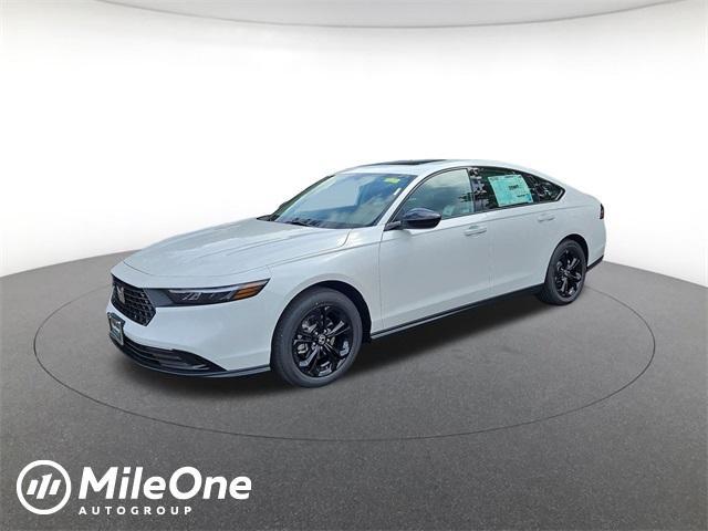 new 2025 Honda Accord car, priced at $30,705