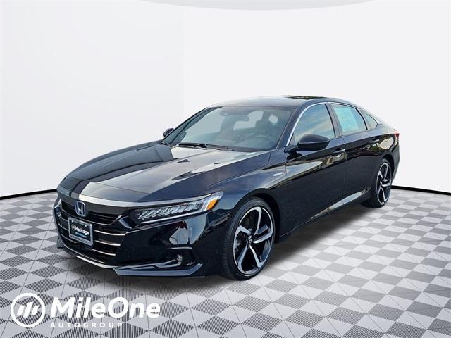used 2022 Honda Accord Hybrid car, priced at $27,000