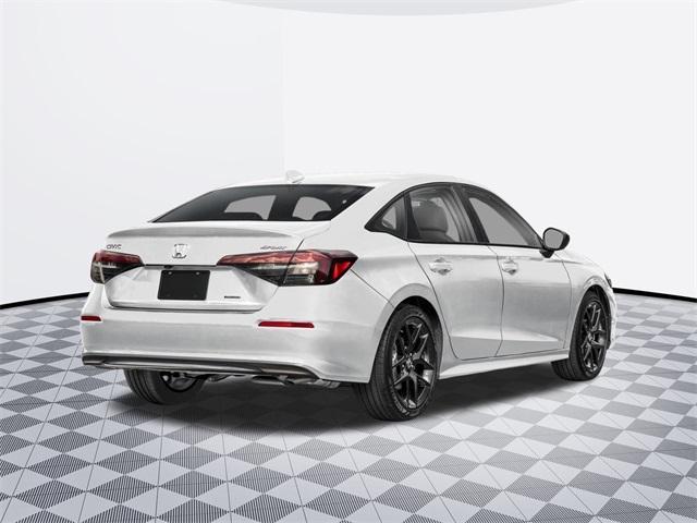 new 2025 Honda Civic Hybrid car, priced at $31,553