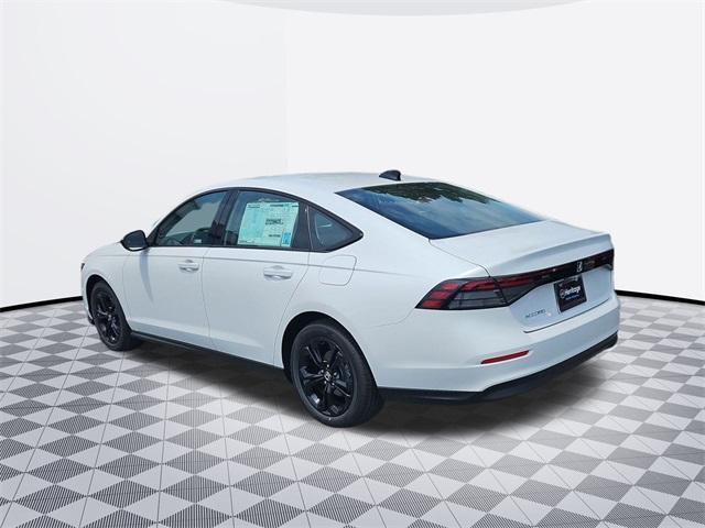 new 2025 Honda Accord car, priced at $30,705
