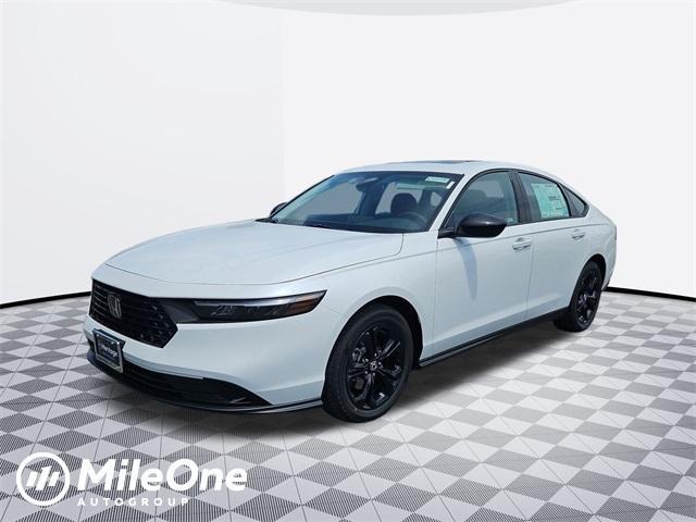 new 2025 Honda Accord car, priced at $30,705