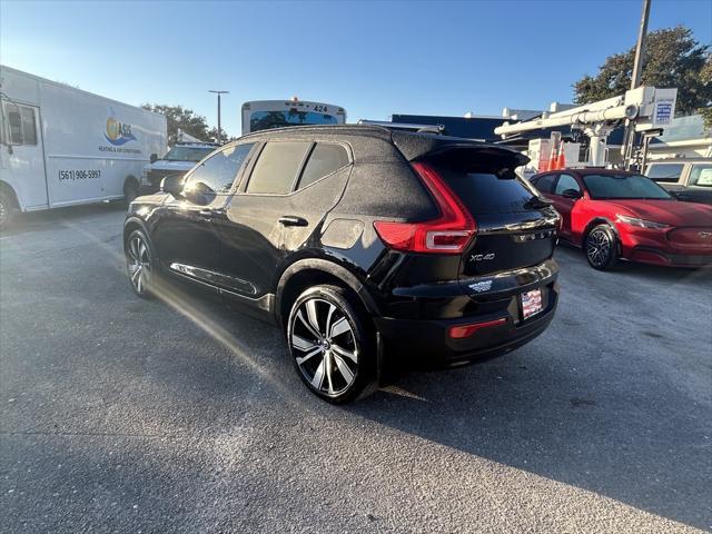 used 2021 Volvo XC40 Recharge Pure Electric car, priced at $25,644