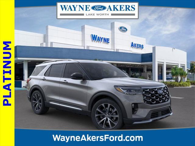 new 2025 Ford Explorer car, priced at $55,665