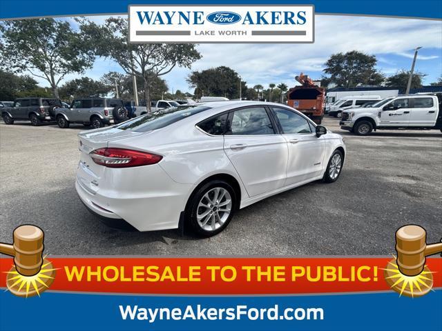 used 2019 Ford Fusion Hybrid car, priced at $15,995