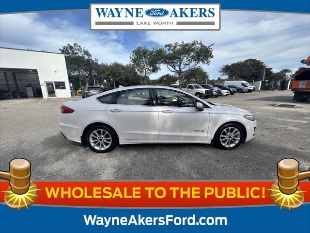 used 2019 Ford Fusion Hybrid car, priced at $15,995