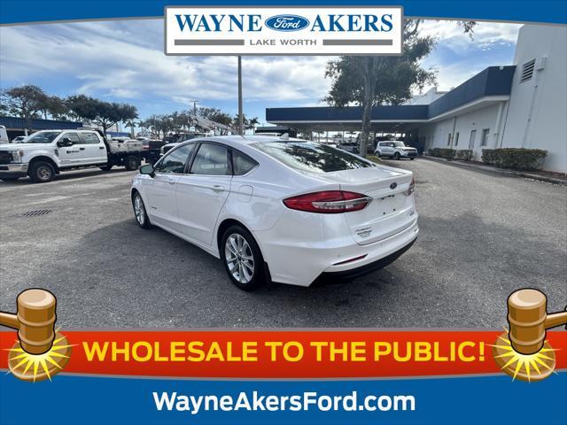 used 2019 Ford Fusion Hybrid car, priced at $15,995