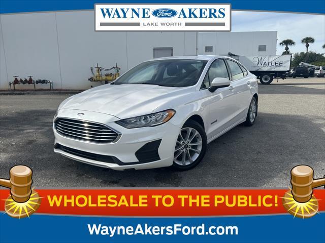 used 2019 Ford Fusion Hybrid car, priced at $15,995