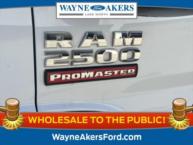 used 2019 Ram ProMaster 2500 car, priced at $17,995