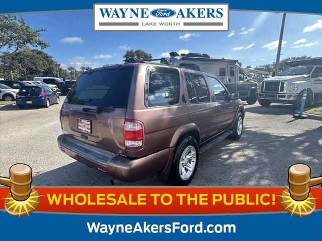 used 2003 Nissan Pathfinder car, priced at $3,995