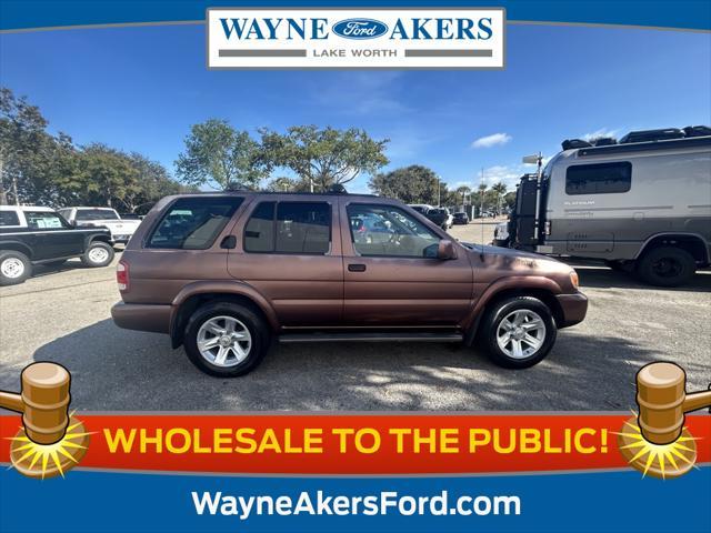 used 2003 Nissan Pathfinder car, priced at $3,995