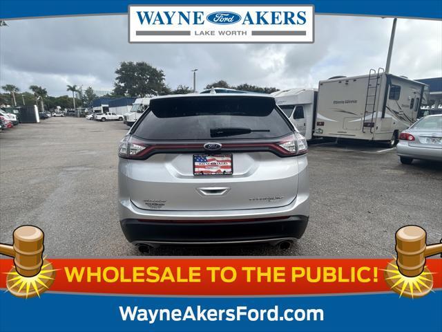 used 2017 Ford Edge car, priced at $15,995