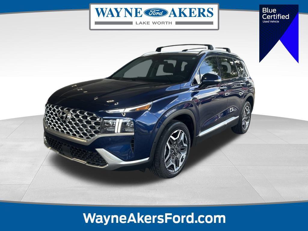 used 2022 Hyundai Santa Fe car, priced at $24,966