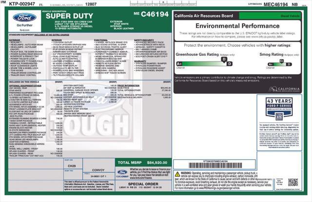 used 2021 Ford F-350 car, priced at $64,871