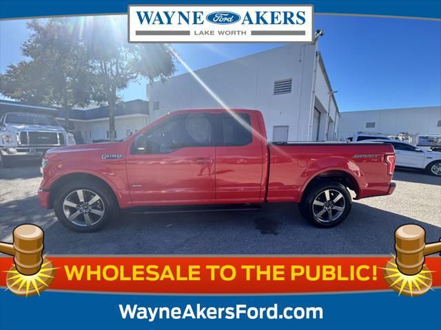 used 2016 Ford F-150 car, priced at $21,595