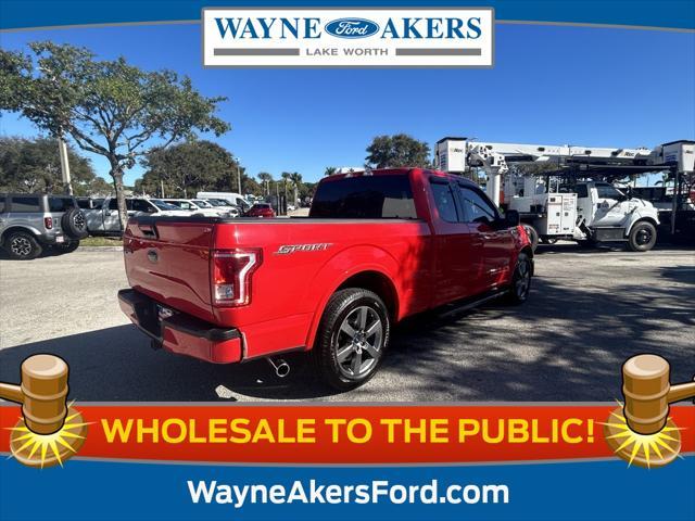 used 2016 Ford F-150 car, priced at $21,595