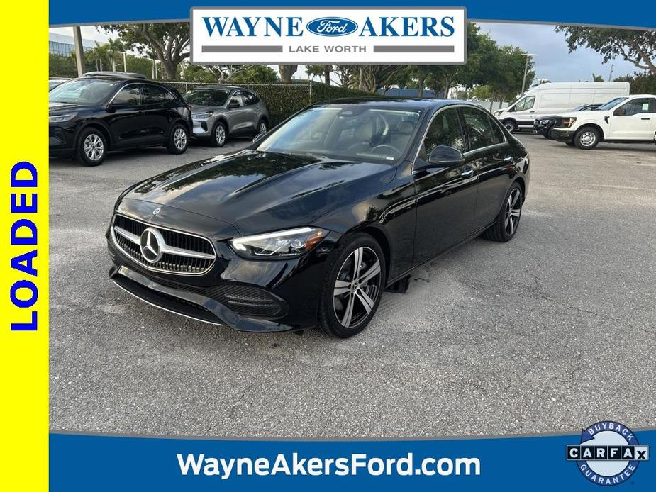 used 2022 Mercedes-Benz C-Class car, priced at $35,955