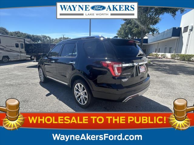 used 2017 Ford Explorer car, priced at $16,995