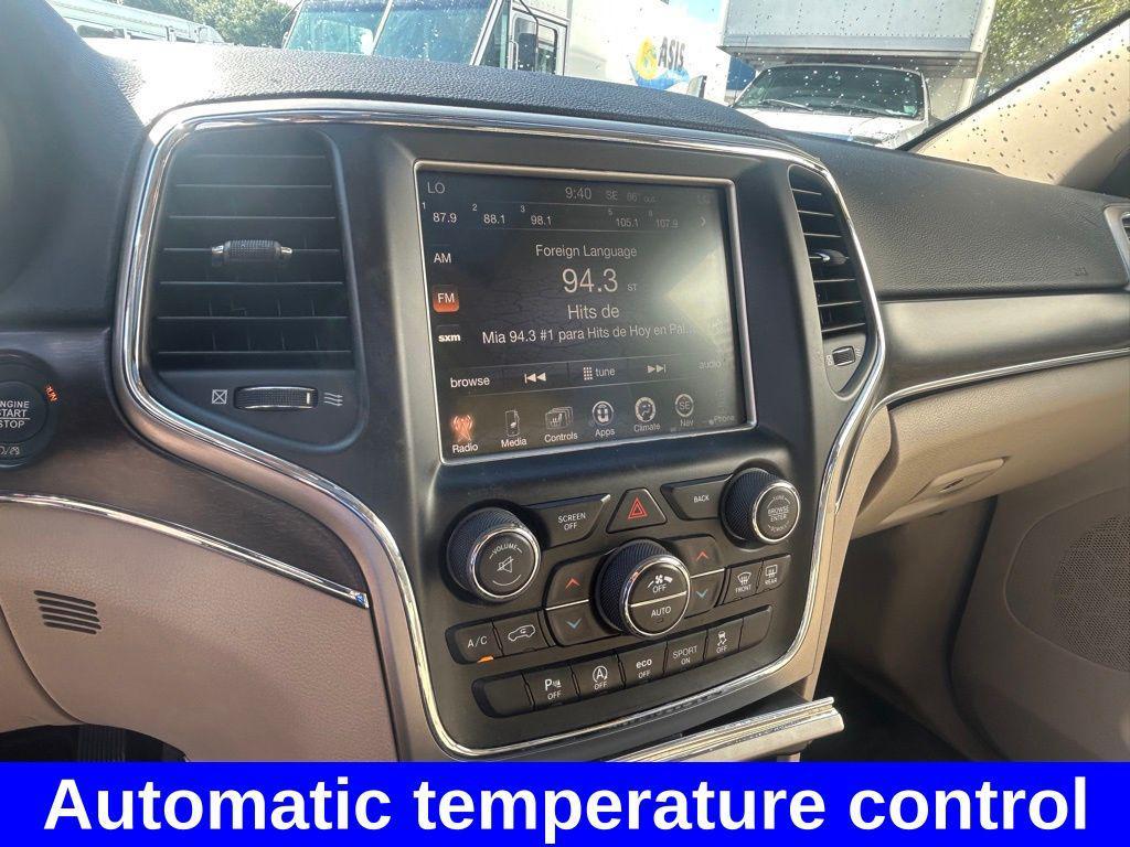 used 2017 Jeep Grand Cherokee car, priced at $14,997