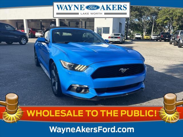 used 2017 Ford Mustang car, priced at $16,995