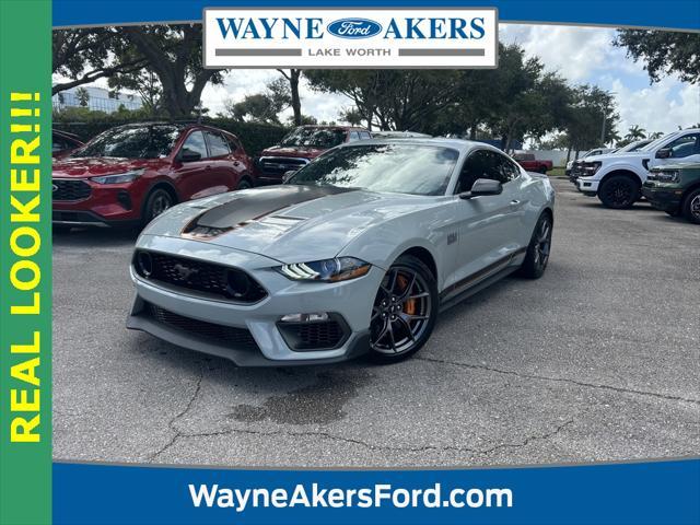 used 2021 Ford Mustang car, priced at $52,995