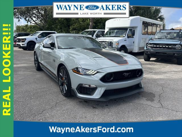 used 2021 Ford Mustang car, priced at $49,995