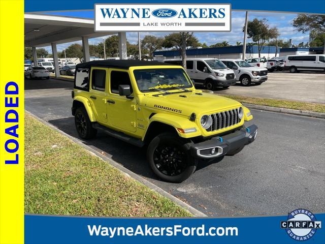 used 2024 Jeep Wrangler 4xe car, priced at $45,215