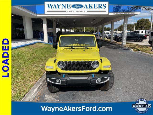 used 2024 Jeep Wrangler 4xe car, priced at $45,215