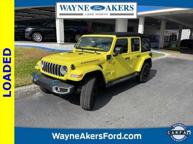 used 2024 Jeep Wrangler 4xe car, priced at $45,215