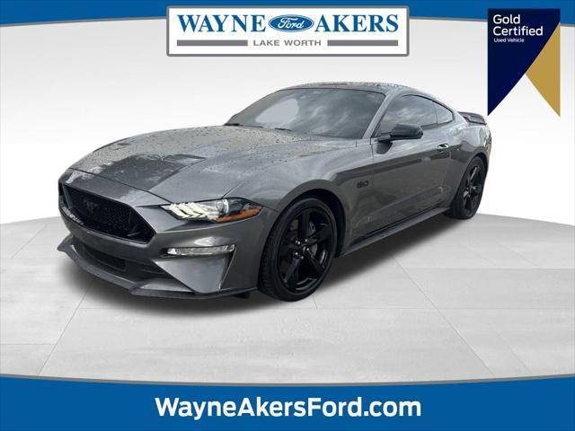 used 2021 Ford Mustang car, priced at $39,461