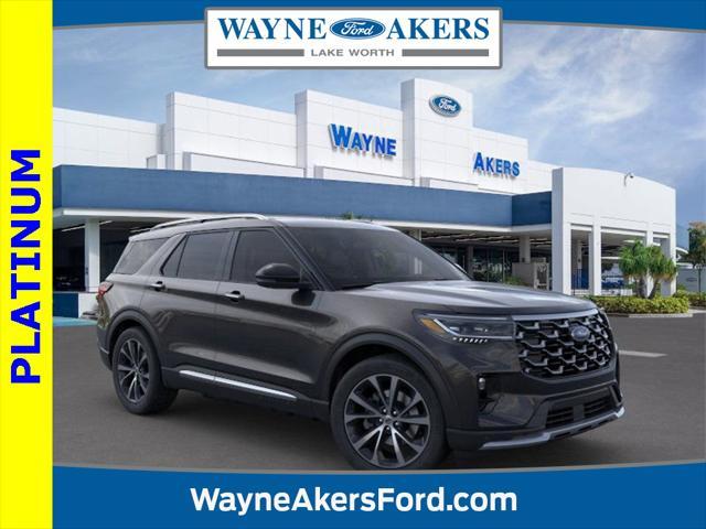 new 2025 Ford Explorer car, priced at $55,665