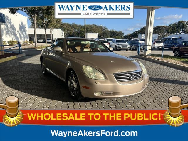 used 2004 Lexus SC 430 car, priced at $10,995