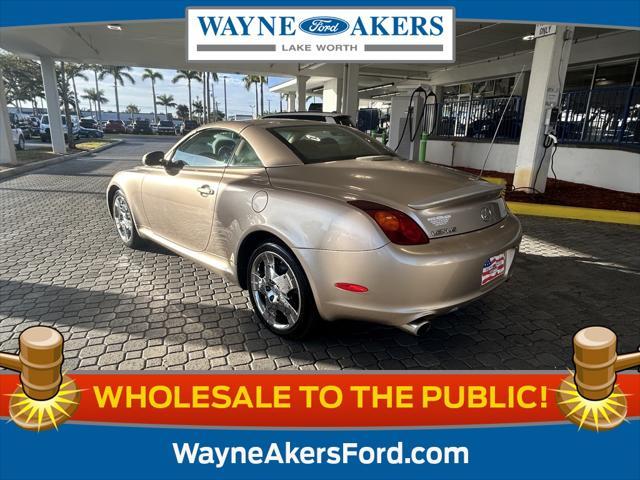 used 2004 Lexus SC 430 car, priced at $10,995