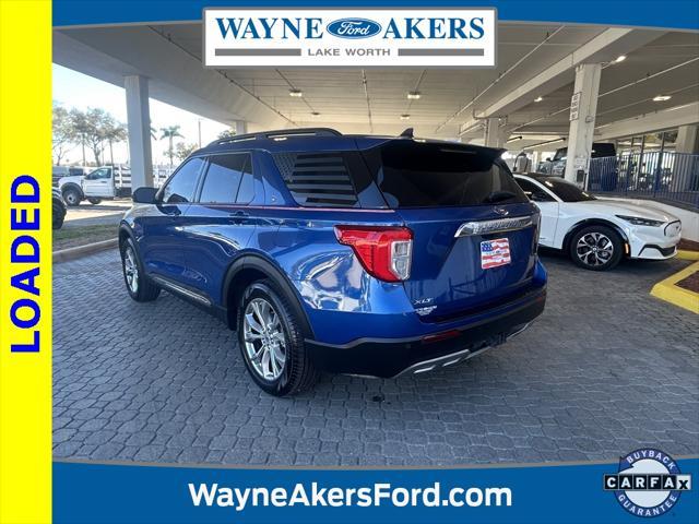 used 2022 Ford Explorer car, priced at $24,995