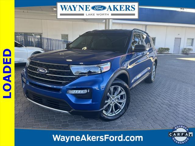 used 2022 Ford Explorer car, priced at $24,995