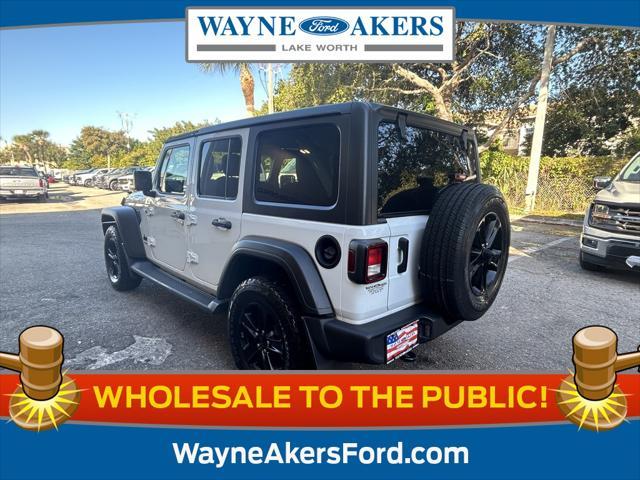 used 2020 Jeep Wrangler Unlimited car, priced at $28,598