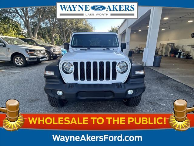 used 2020 Jeep Wrangler Unlimited car, priced at $28,598