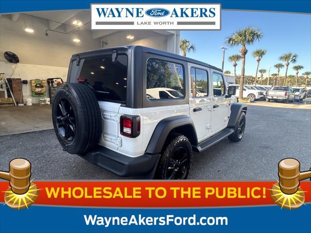 used 2020 Jeep Wrangler Unlimited car, priced at $28,598