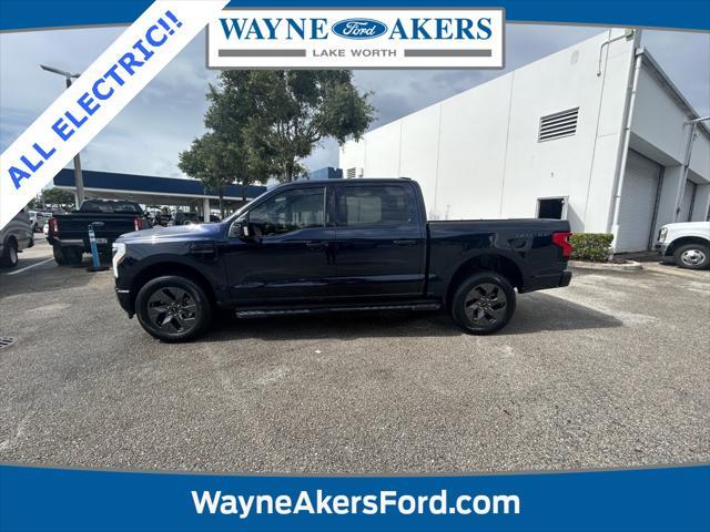 used 2022 Ford F-150 Lightning car, priced at $48,659