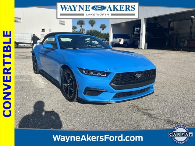 used 2024 Ford Mustang car, priced at $35,833