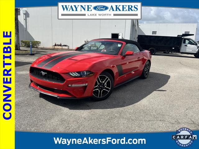 used 2020 Ford Mustang car, priced at $25,695