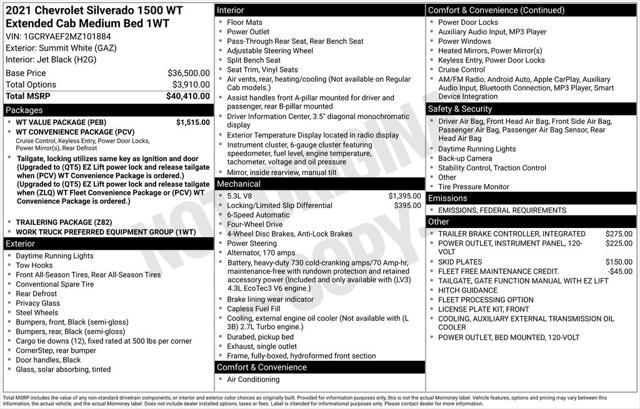 used 2021 Chevrolet Silverado 1500 car, priced at $22,872