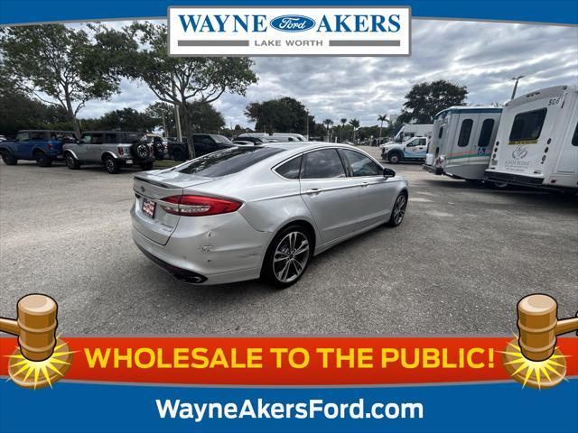 used 2017 Ford Fusion car, priced at $9,995