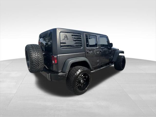 used 2018 Jeep Wrangler JK Unlimited car, priced at $18,995