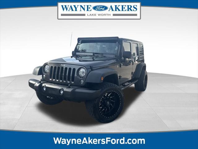 used 2018 Jeep Wrangler JK Unlimited car, priced at $21,995