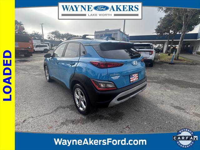 used 2022 Hyundai Kona car, priced at $18,985