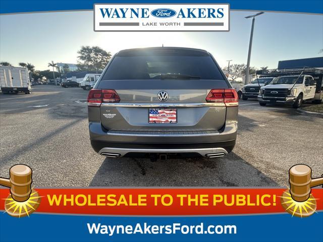 used 2019 Volkswagen Atlas car, priced at $18,995