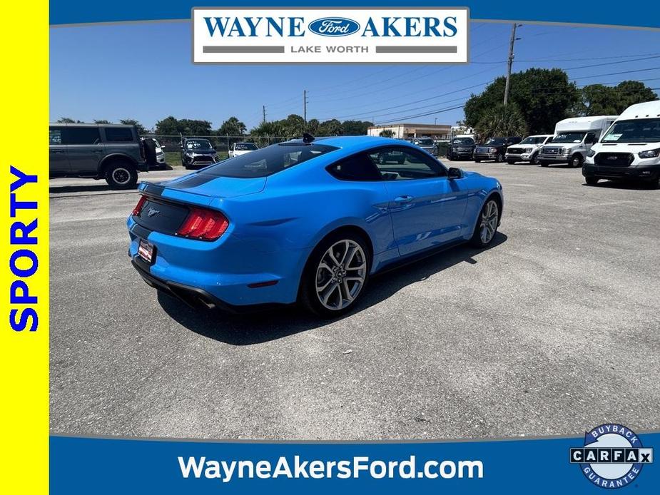 used 2022 Ford Mustang car, priced at $29,208